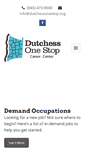 Mobile Screenshot of dutchessonestop.org